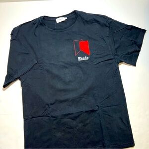 Rhude Black Track T-Shirt